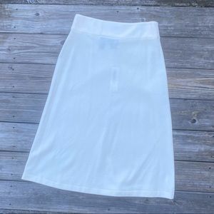 Lauren Ralph Lauren Winter White Long Skirt NWT size Medium New